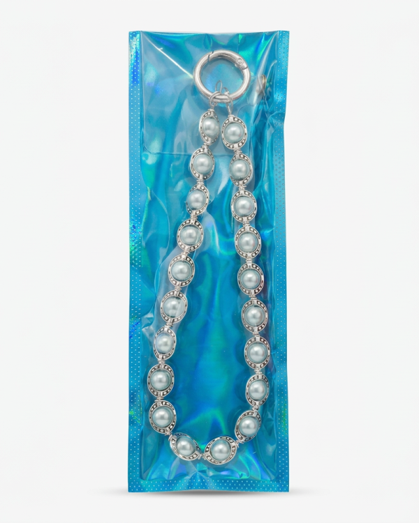 Silver Pearl Phone Bar