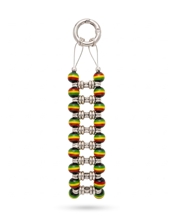 Rasta Stripe Phone Chain